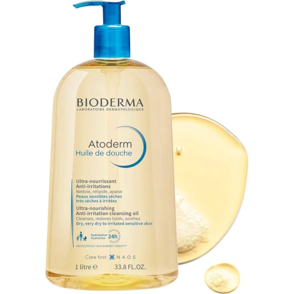 Bioderma Atoderm Óleo de Banho Hidratante Cleansing Oil - 1 Litro - Image 7