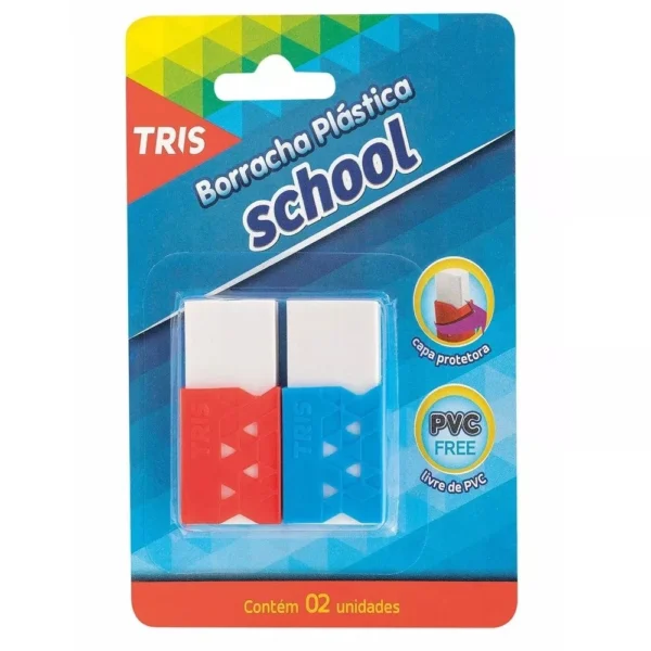 Borracha Tris School 2 unidades - Sortida