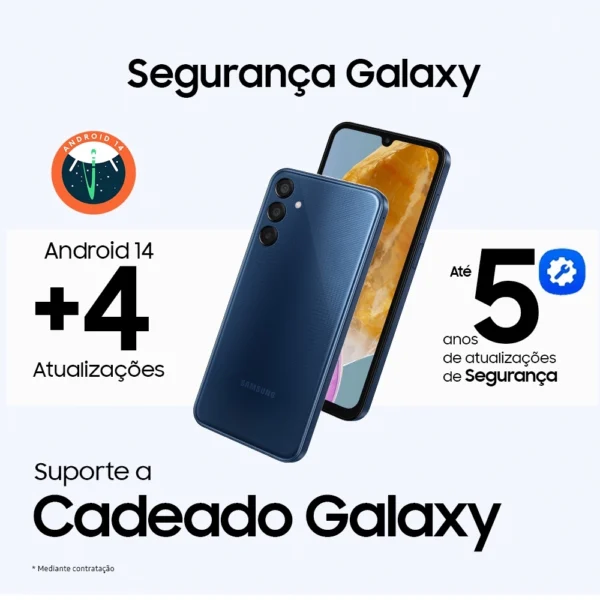 Celular Samsung Galaxy M15 5G, 6.000mAh, Câmera Tripla até 50MP, 128GB - Image 2